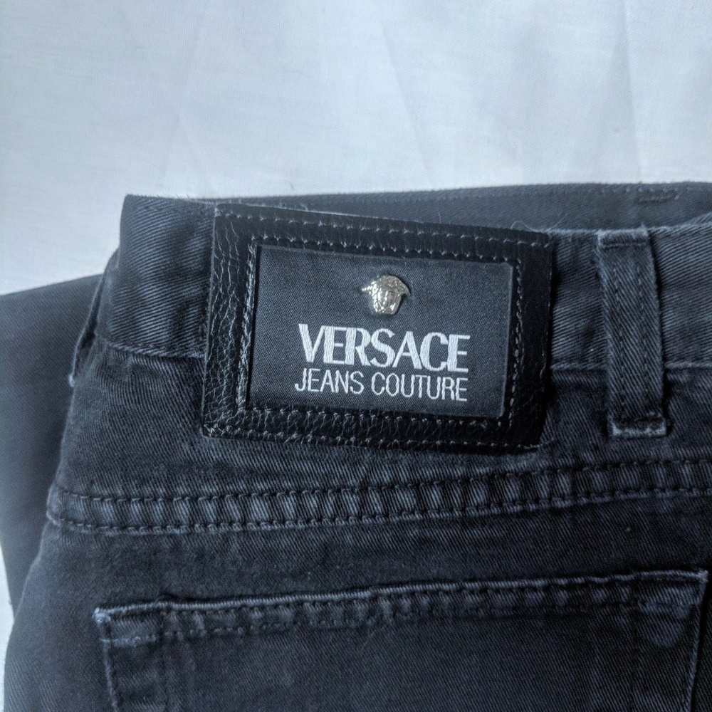 Versace black jeans